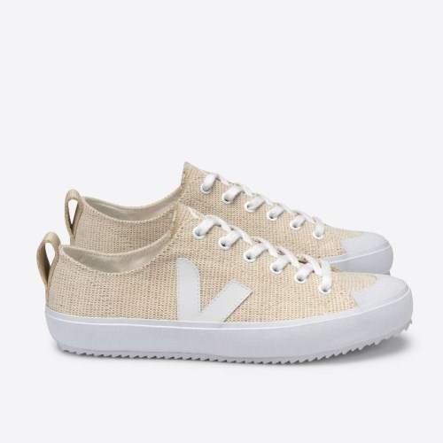 Veja Nova Jute Veja X Icicle Mens Trainers Beige UK 79846